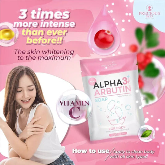 Alpha Arbutin 3 Plus Collagen Soap 100 g